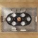 preview thumbnail 39 of 40, 67" Nordic Style Oval Dining Table - for 6 People