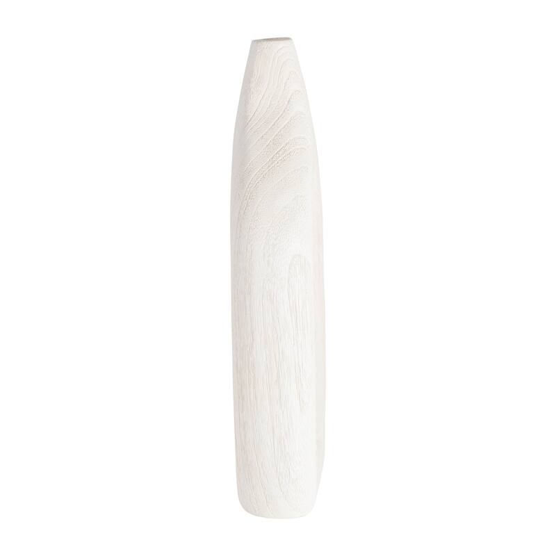 Sagebrook Home Neutral Cut-out Vase.