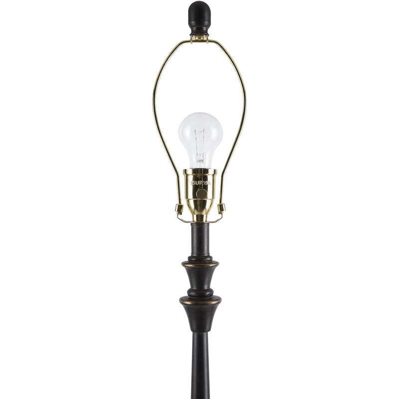 Livabliss Bettiny Rustic Accent Table Lamp - 62"H x 13"W x 13"D