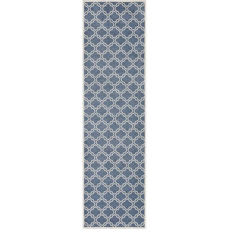 Well Woven Apollo Lattice Moroccan Machine Washable Area Rug