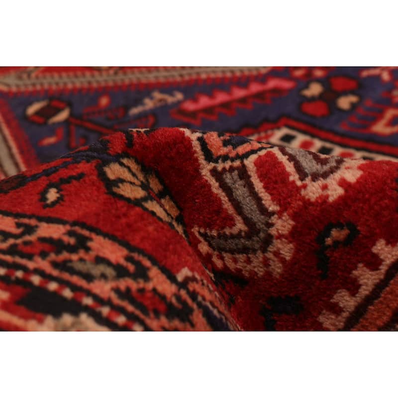 ECARPETGALLERY Hand-knotted Anadol Red Wool Rug - 4'0 x 6'5