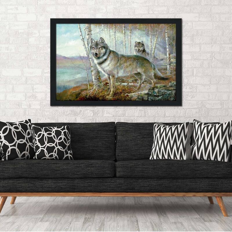 "Soul Mates" by Ruane Manning Print on Acrylic.