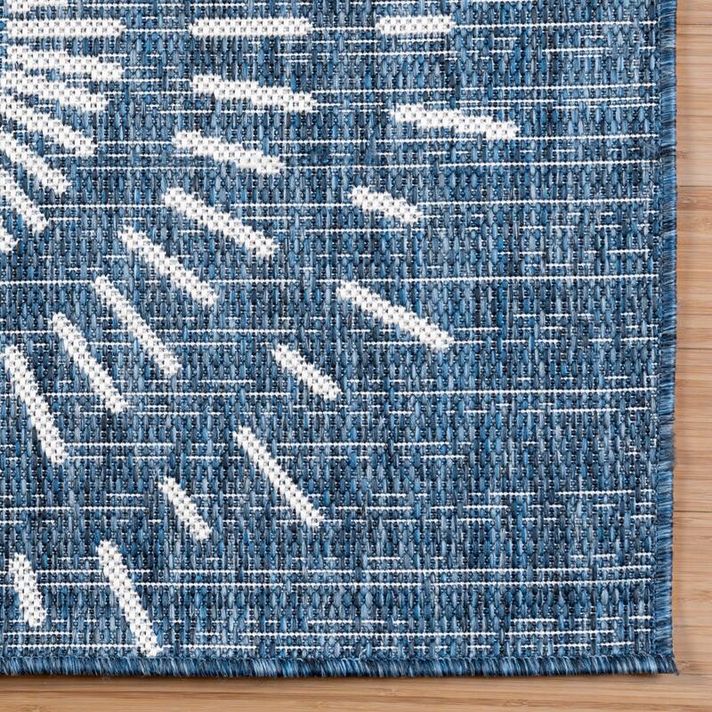 Gertmenian Tropea Tiaret Indoor Outdoor Flatweave Rug, Boho Sunburst Design