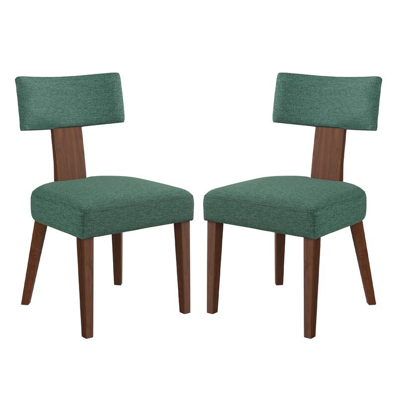 Solid Wood (2/4/6-Piece Set) Upholstered Dining Chairs - 19.1"D x 19.4"W x 33.6"H