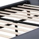 preview thumbnail 8 of 16, Platform Bed With Wooden Slat and Metal Support legs