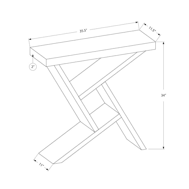 Accent Table - Black