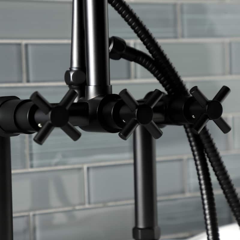 Concord Deck Mount Clawfoot Tub Faucet