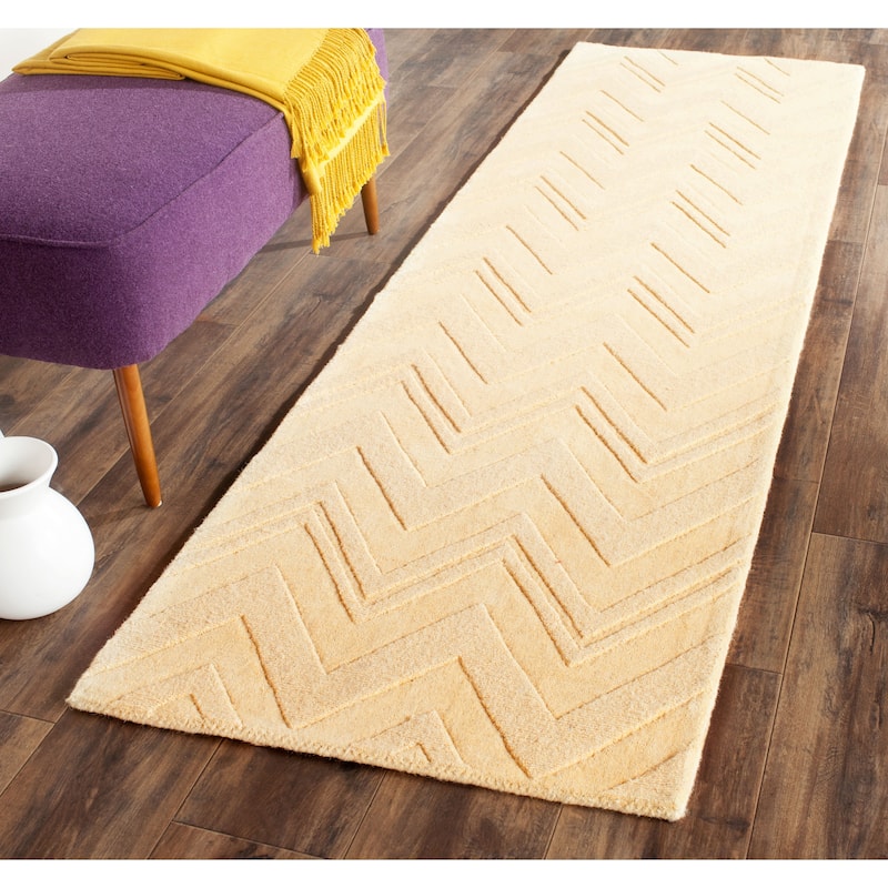 SAFAVIEH Handmade Impressions Frouwe Modern Wool Rug
