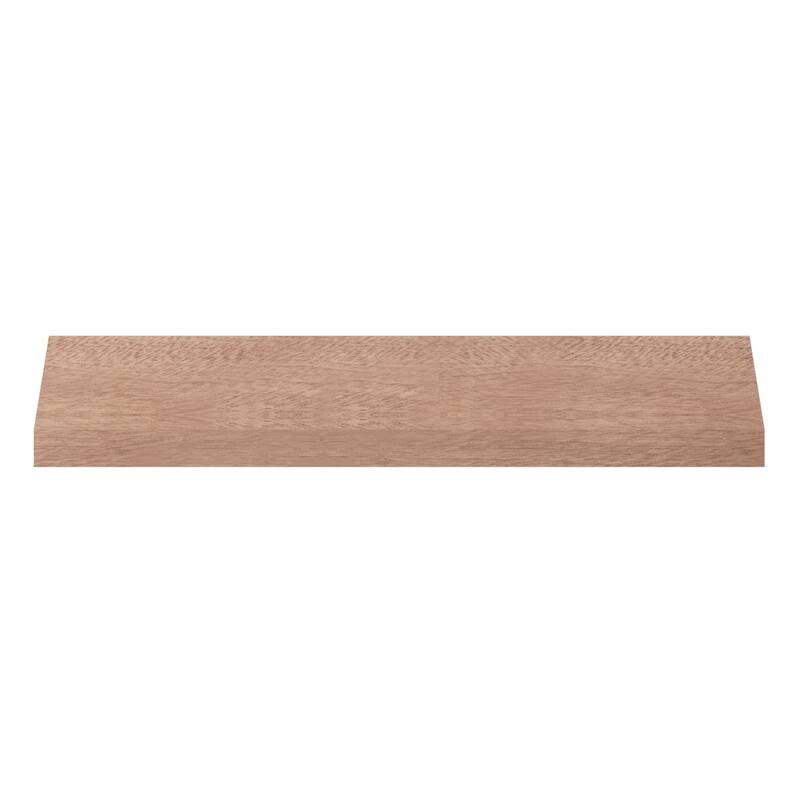 WM60: 1-2/5-in H x 1-in P x 1-3/4-in F x 96-in L Americraft Solid Hardwood Stain Grade Crown Moulding