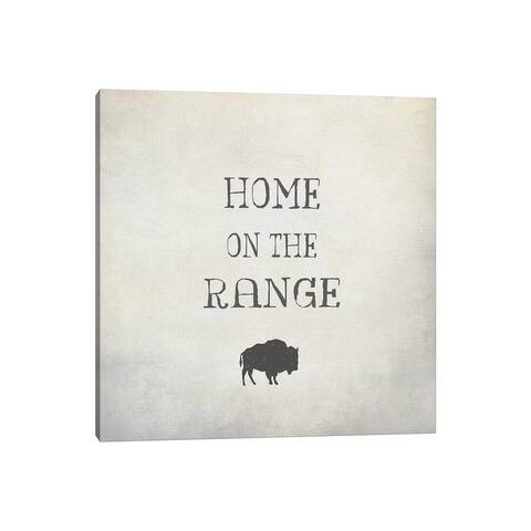 iCanvas "Home On The Range" by Graffi*Tee Studios Canvas Print