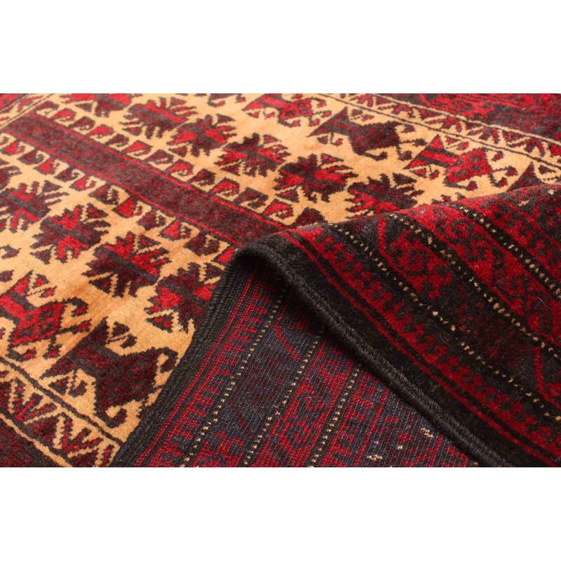 ECARPETGALLERY Hand-knotted Teimani Beige Wool Rug - 2'9 x 4'4