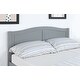 preview thumbnail 14 of 12, Full Size Bed Frame with Headboard - Modern Minimalistic Design, Sturdy Pine Wood
