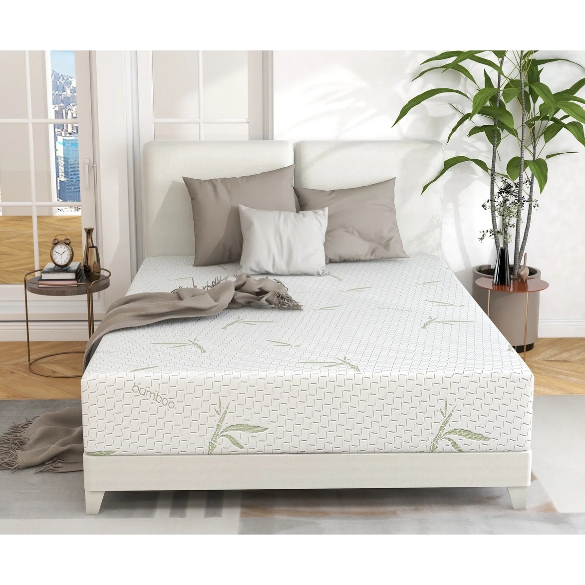 8 inch Gel Memory Foam Mattress, Cooling Medium Feel Bed Mattress in a Box, CertiPUR-US