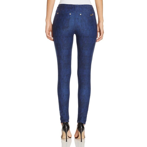 michael kors denim leggings