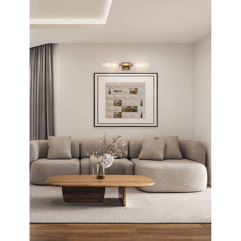 Z-Lite 740-2W Beau 2 Light 27" Tall Bathroom Sconce