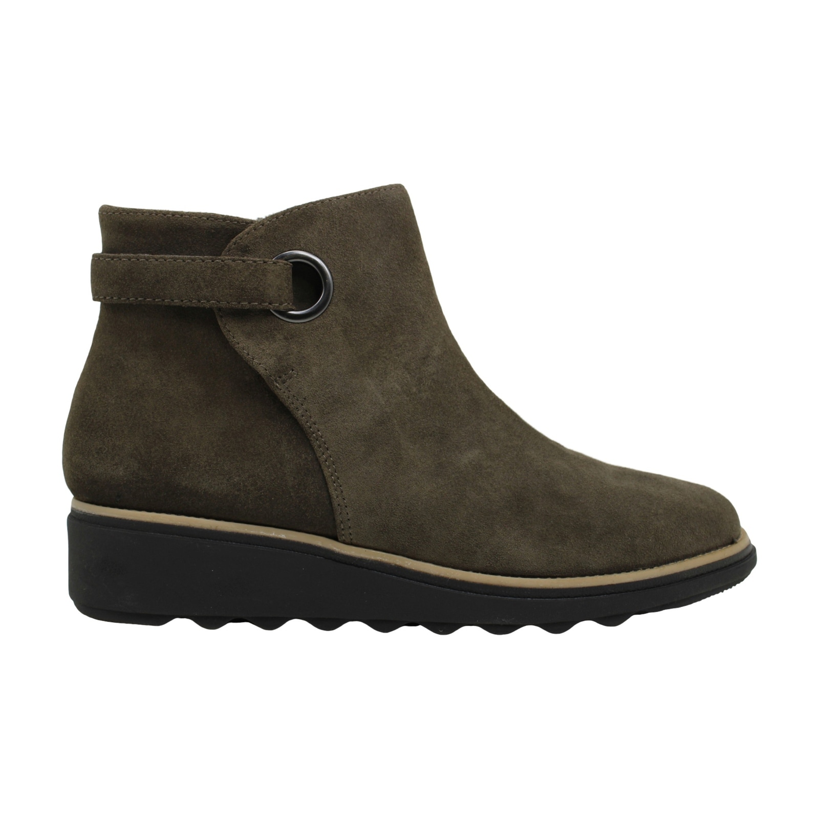 clarks ladies wedge ankle boots