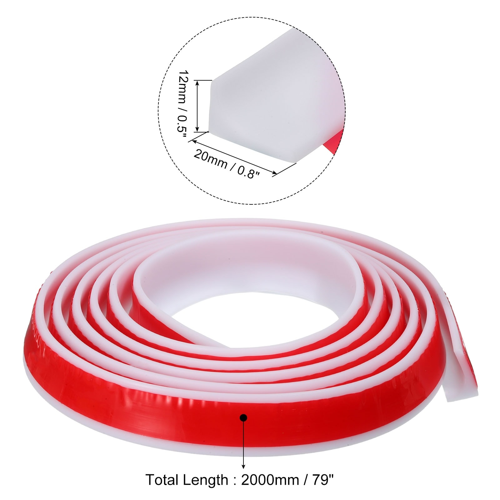 Collapsible Shower Barrier Stopper Water Splash Guard Blocker for Bathroom