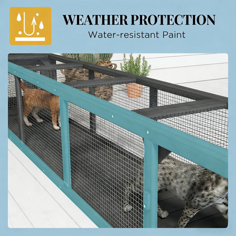 Cat Play Tunnel,Wooden Cat Tunnel