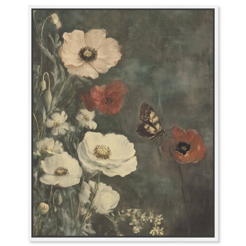 Vintage Botanicals I Canvas by Art Remedy - White - 16" x 20"