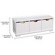 preview thumbnail 3 of 4, KidKraft Nantucket Wooden Storage Bench