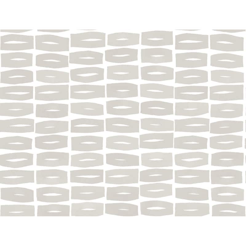 York Wallcoverings Modernist Motif Lichen Grey Wallpaper