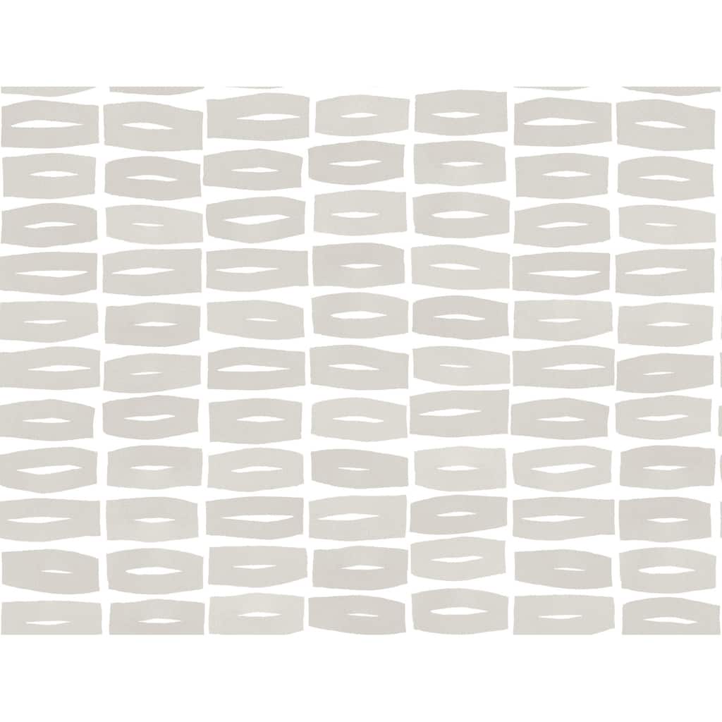 York Wallcoverings Modernist Motif Lichen Grey Wallpaper