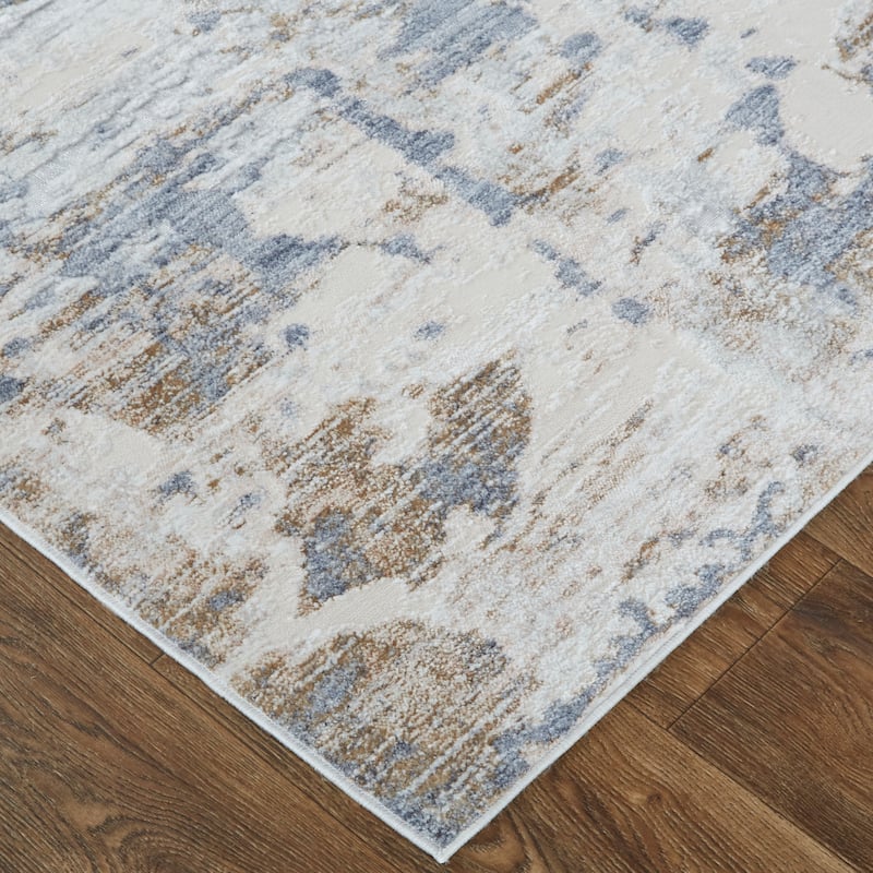 Grand Bazaar Corben Machine Made Abstract Transitional Area Rug - 4' x 6'