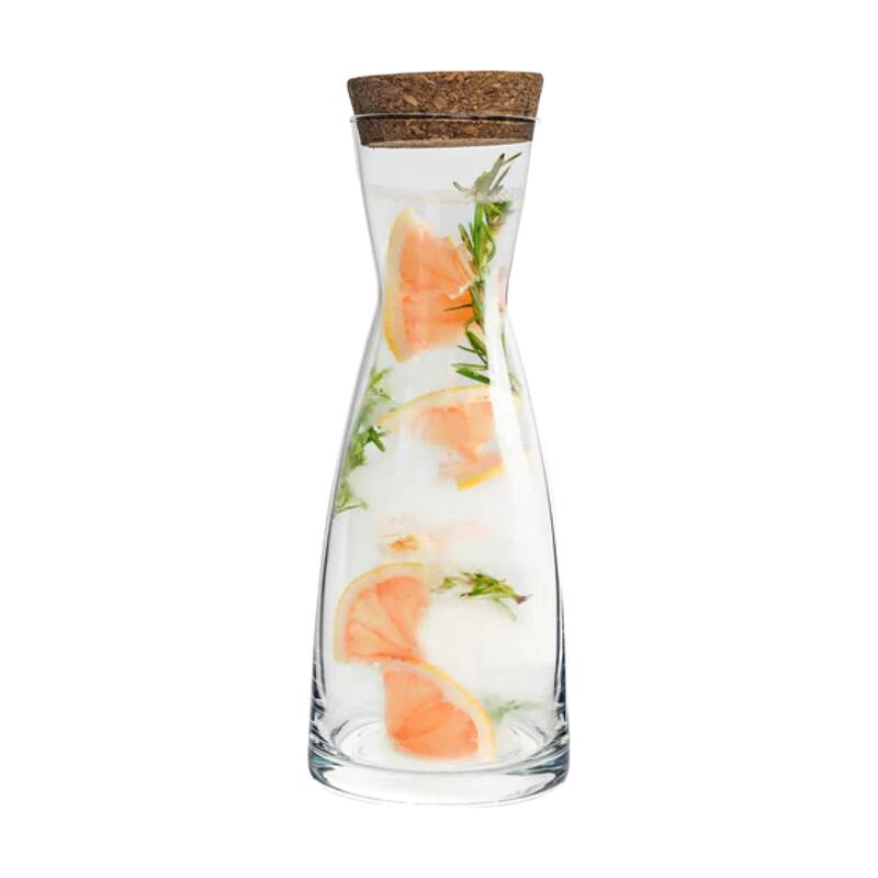 Bormioli Rocco Ypsilon Carafe with Cork Top Set