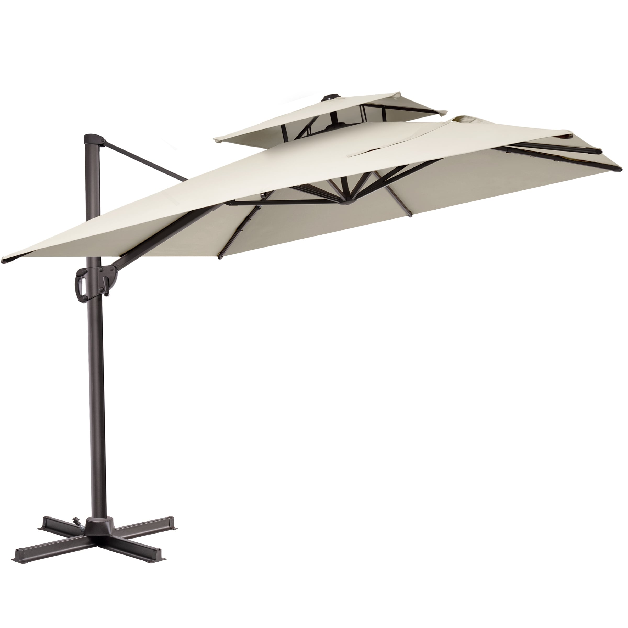11 foot rectangular patio umbrella Replacement Canopy ft 8 Rib Sage Green you need a market umbrella that offers the right coverage Purple Leaf 9 11 ft