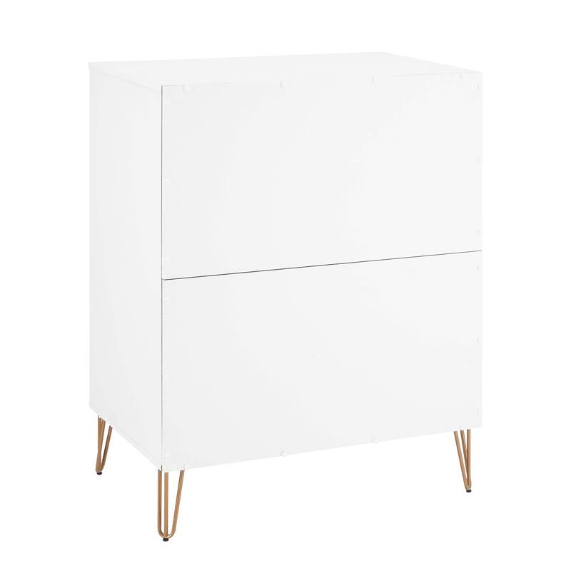 Manhattan Comfort 2-Piece Dumbo Modern Multi Drawer Dresser Set