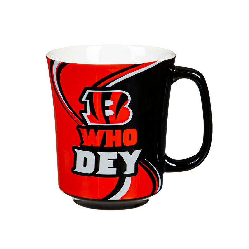 Cincinnati Bengals, 14 oz Ceramic Coffee Mug w/ Gift Box