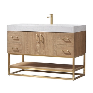 Ronbow Shaker 36-inch Bathroom Vanity Set in Dark Cherry