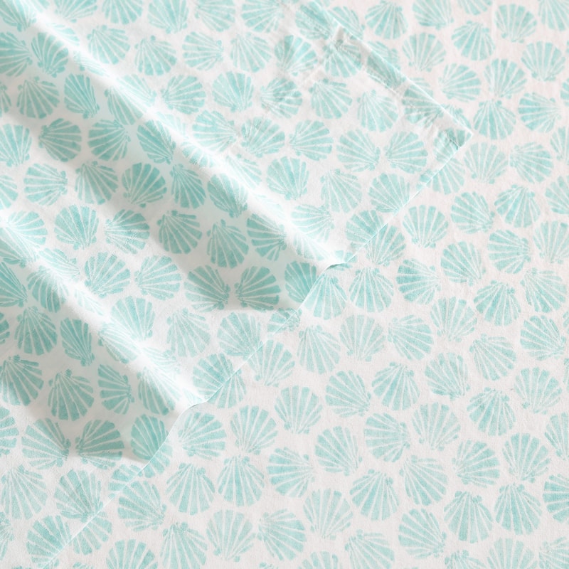 Laura Ashley Printed Cotton Percale Sheet Set
