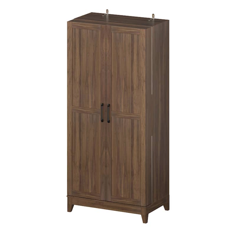 Multifunctional Kitchen Cabinetand Wine Cabinet Wine Glass Rack Pantry