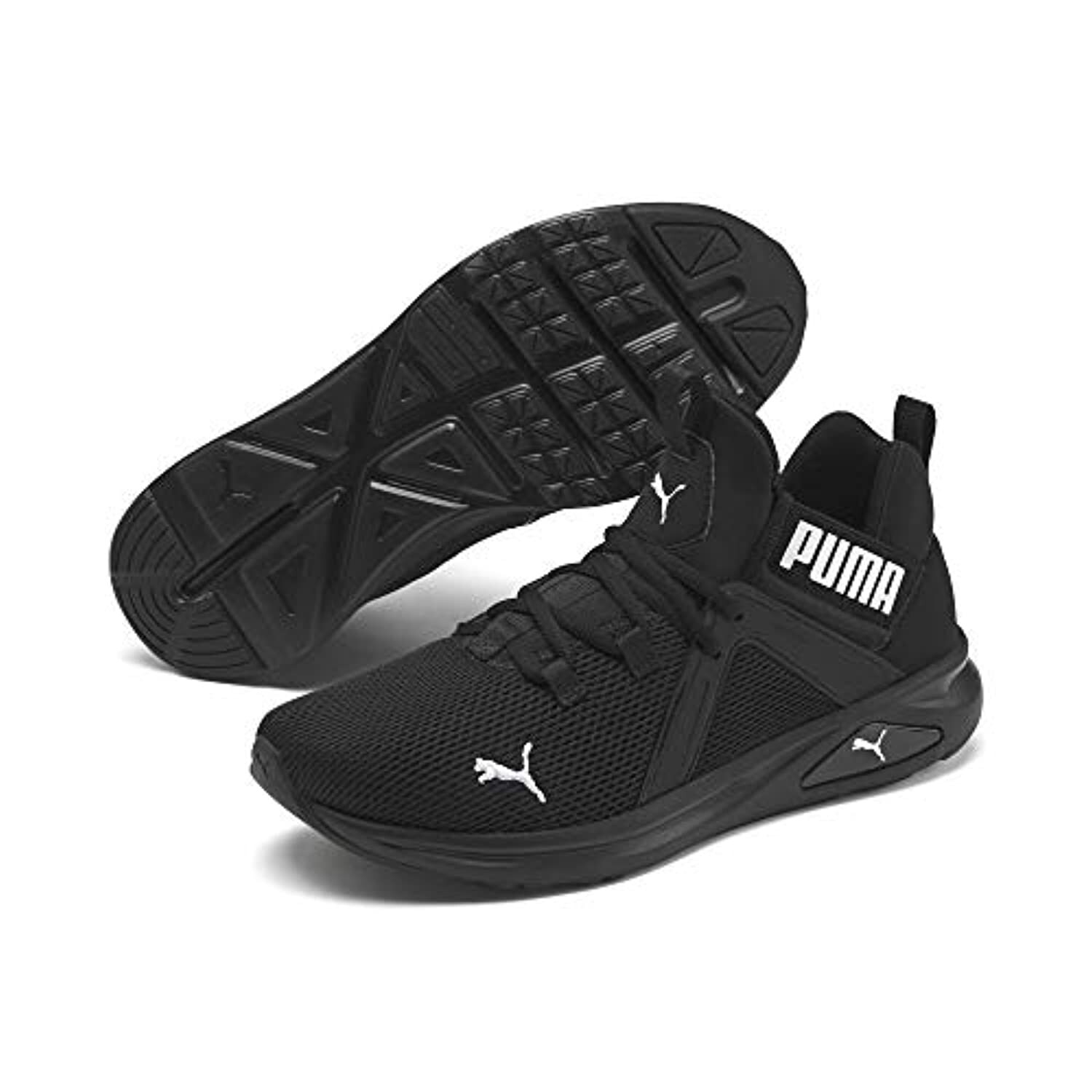 Enzo Sneaker, Black White, 8.5 M 