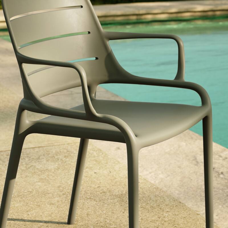 Jasper Outdoor Stacking Chair (Set of 4)