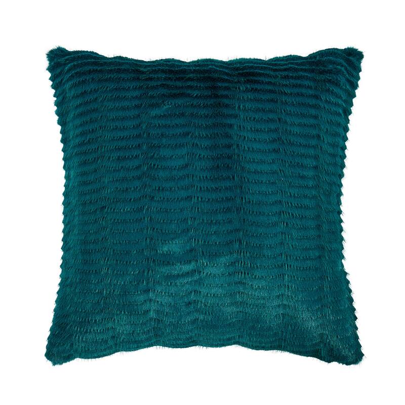 1 Pc Shaggy Wavy FauxFur Pillow Shell Soft Cushion Covers for Sofa