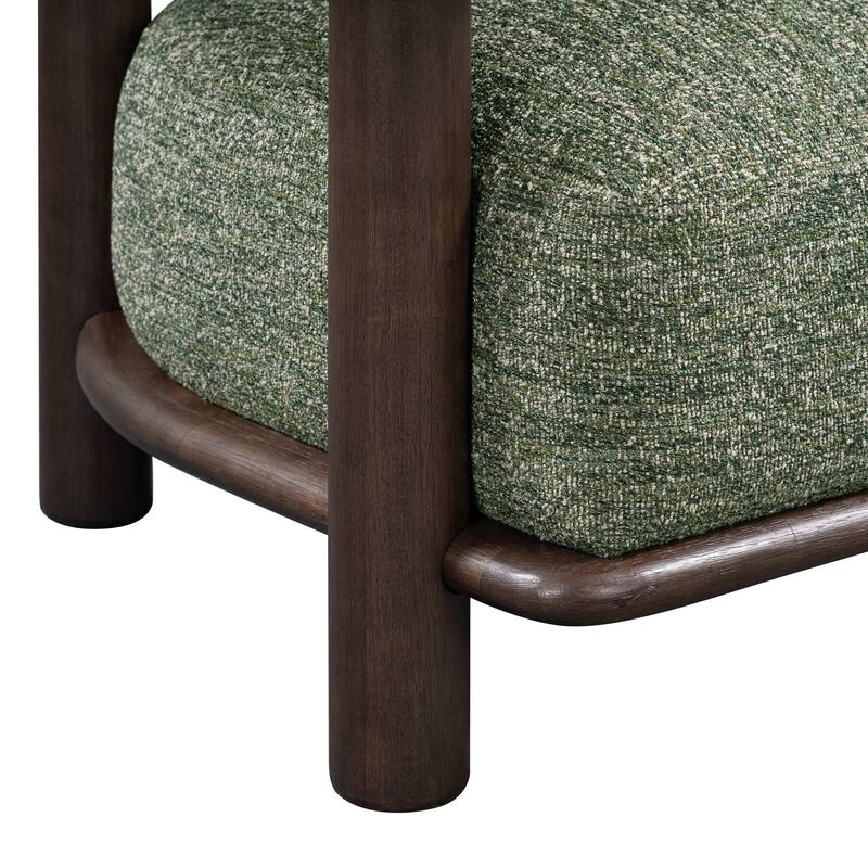 Classic Home Lars Accent Chair in Green