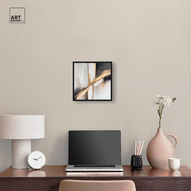 Gilded Rupture II Canvas by Art Remedy