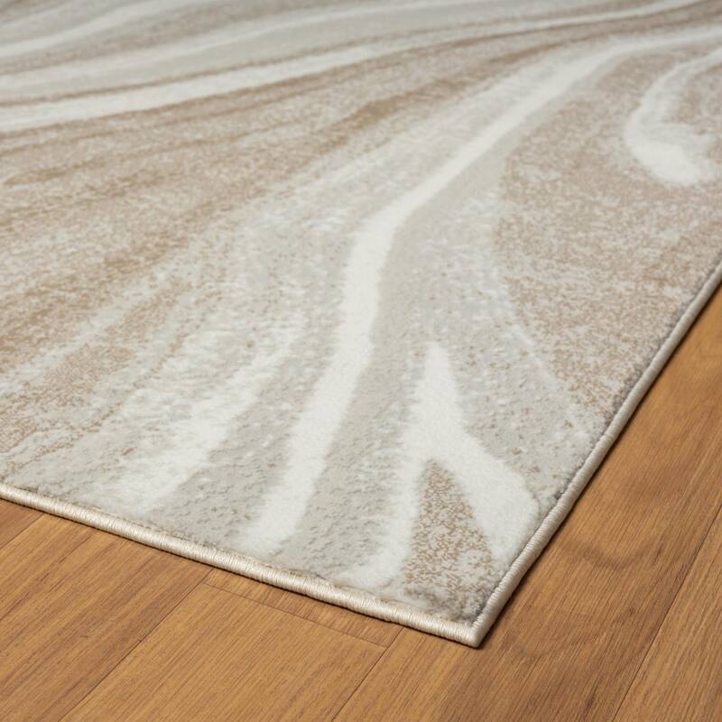 Luxe Weavers Marble Abstract Area Rug, Medium Pile Bedroom Rug