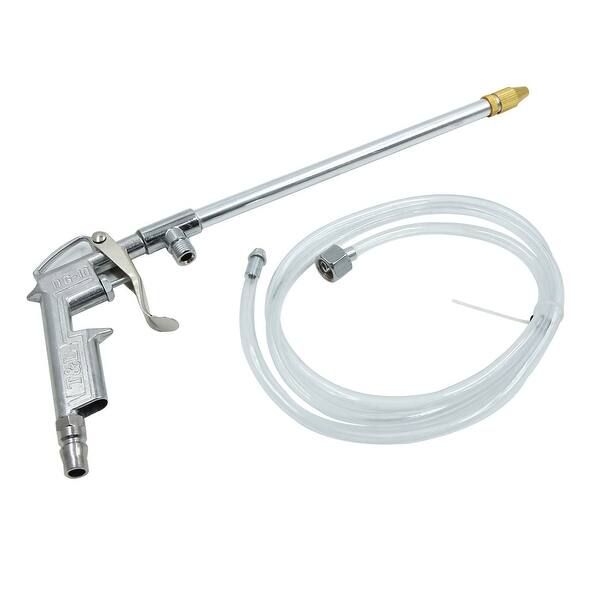Air engine cleaning gun with hose