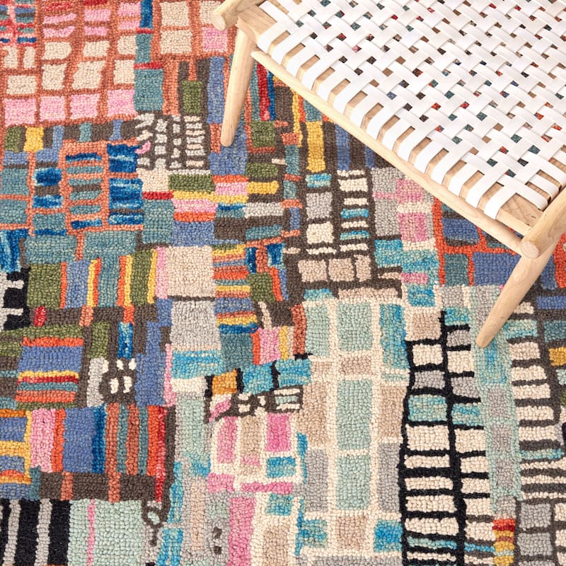 SAFAVIEH Aspen Ellada Bohemian Abstract Wool Rug