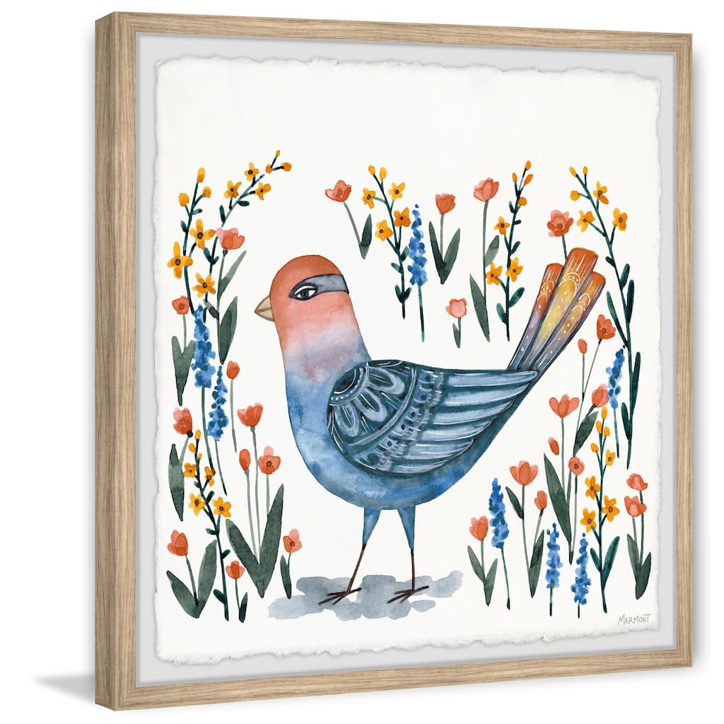 Flowering Shelter Framed Print