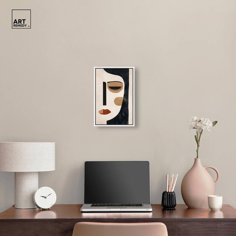 Face Moderne II Canvas by Art Remedy