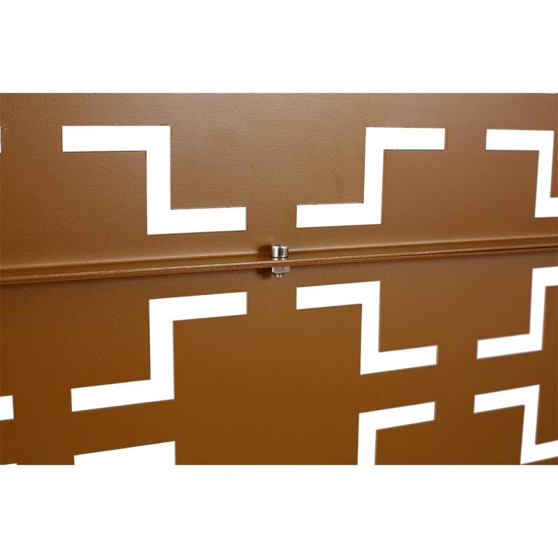 Outdoor & Indoor Privacy Screen Metal Privacy Screen 76" H×48" W