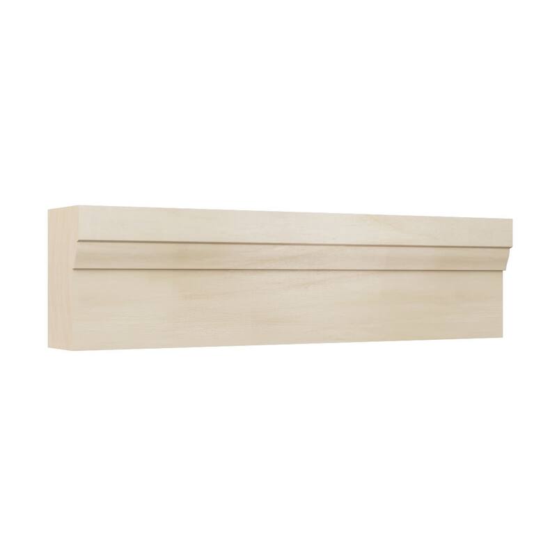 WM180 1-1/4-in D x 2-in W x 96-in L Americraft Solid Hardwood Stain Grade Brick Moulding