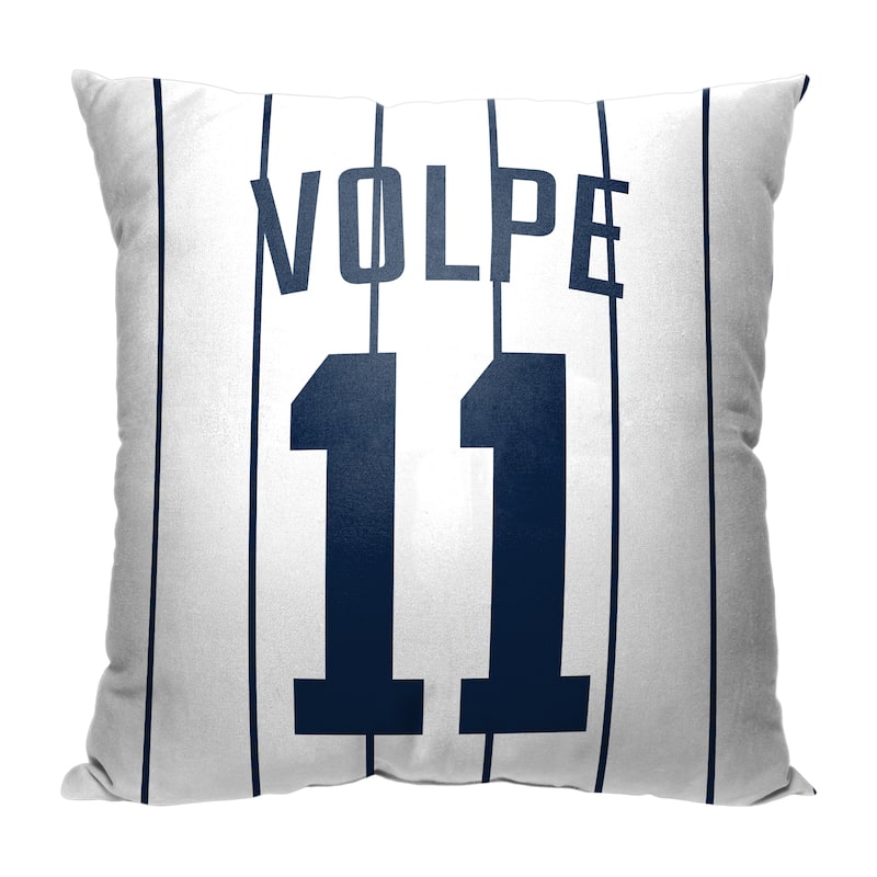 MLB Player New York Yankees Anthony Volpe Printed Throw Pillow - On ...
