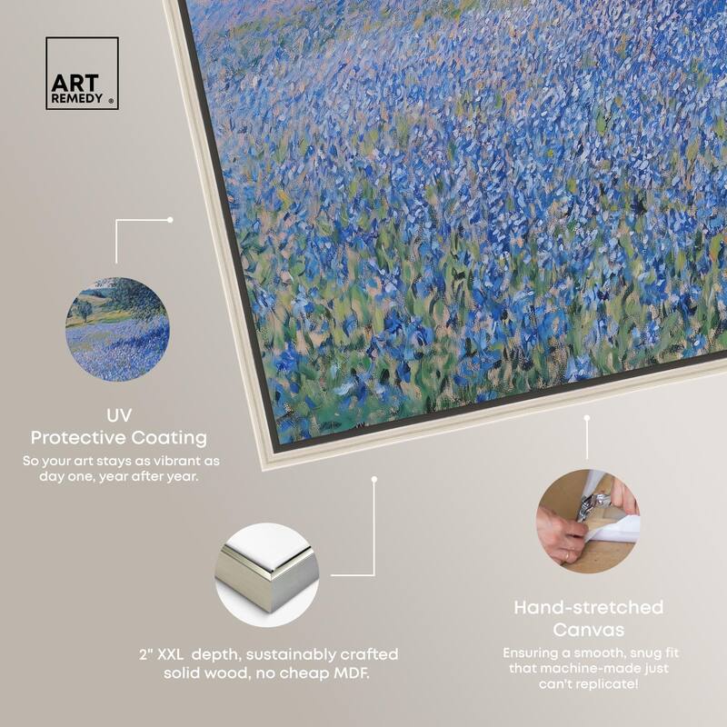 Bluebonnet Meadow II Canvas by Art Remedy