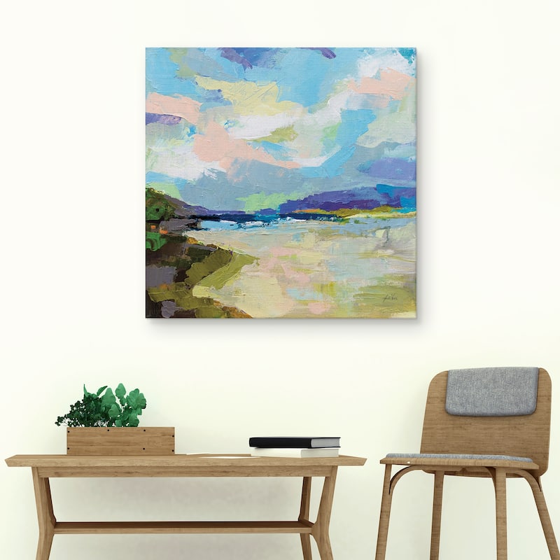 The Shore by Jeanette Vertentes Canvas Art Print