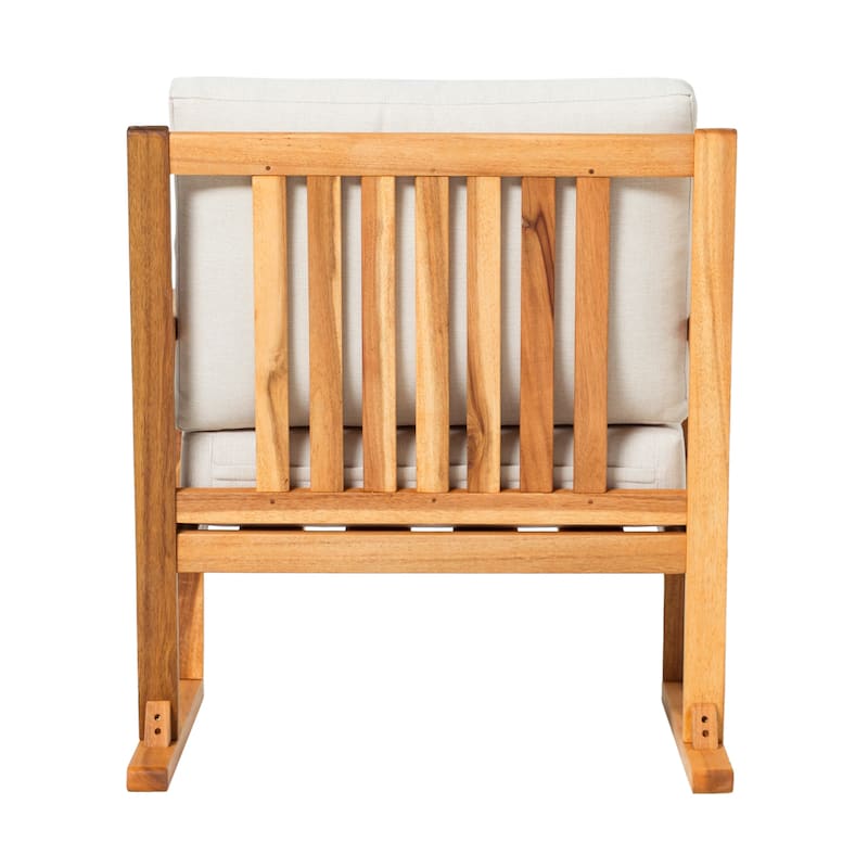 Middlebrook Designs Slat-Back Patio Lounge Chair